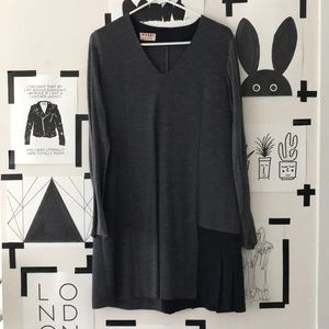 AUTHENTIC - MARNI dress with asymmetrical pleat